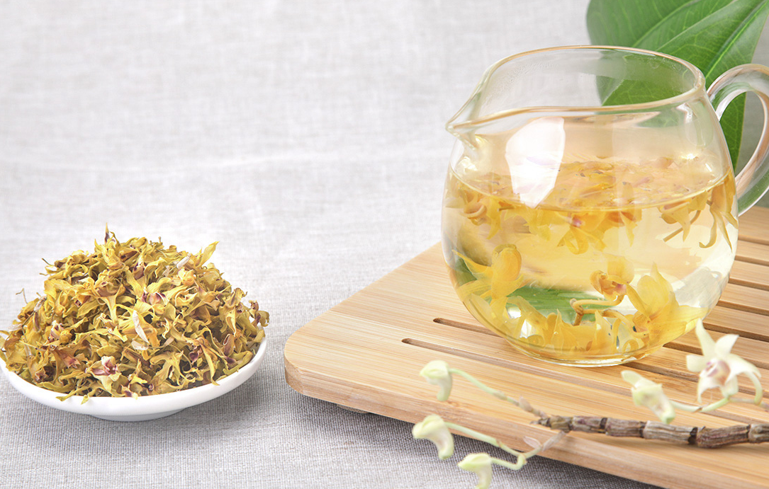 铁皮石斛花茶